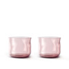 Set 2 Swirl S tumblers bordeaux