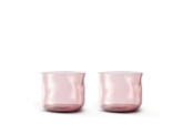 Set 2 Swirl S tumblers bordeaux