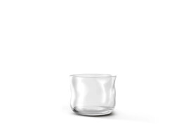 Set 2 Swirl S tumblers transparant