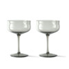 Set 2 Swirl coupes donkergrijs