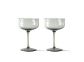 Set 2 Swirl coupes donkergrijs
