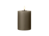 Led cilinderkaars h10cm caviar 77