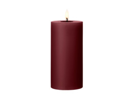 Led cilinderkaars h15cm deep wine 44/2