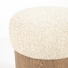 Poef George beige flou