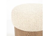 Poef George beige flou
