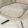Fauteuil Ryan taupe zora