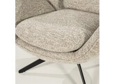 Fauteuil Ryan taupe zora