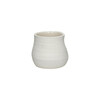 PUNCH pot keramiek 16 x h16 cm wit