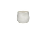 PUNCH pot keramiek 16 x h16 cm wit