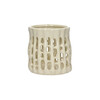 NERIDA windlicht steengoed 15 8 x h16 cm beige