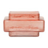 XL theelicht Isla quartz pink