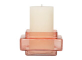 XL theelicht Isla quartz pink