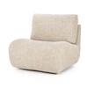 Fauteuil Lucia taupe Donna