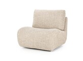 Fauteuil Lucia taupe Donna