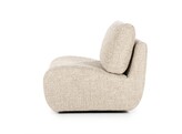 Fauteuil Lucia taupe Donna