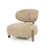 Fauteuil Reza bruin taupe bay
