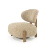 Fauteuil Reza bruin taupe bay