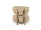 Fauteuil Reza bruin taupe bay