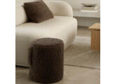 Pouf Teddy Espresso dia 35cm