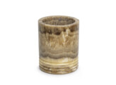 Windlicht L sandal onyx h17cm
