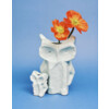 Marni owl vaas XS lichtblauw