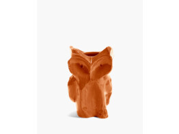 Marni owl vaas S oranje