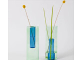 Reversible vase L green blue