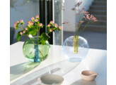 Bubble vase M green blue