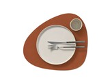 Table mat curve L nupo rust