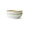 70s ceramics pasta bowl petal per stuk