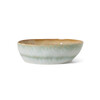 70s ceramics pasta bowl petal per stuk