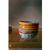 70s ceramics pasta bowl patina per stuk
