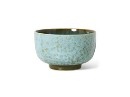 70s ceramics noodle bowl verdigris