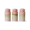 70s ceramics storage jar glaze