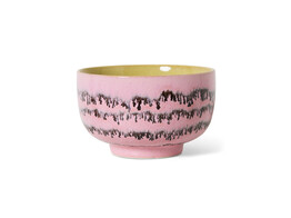 70s ceramics noodle bowl bubble