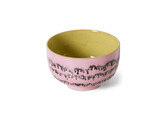 70s ceramics noodle bowl bubble
