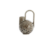 Keramieke Vaas h26cm creme en zwart