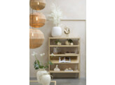 Vaas deco h42cm creme