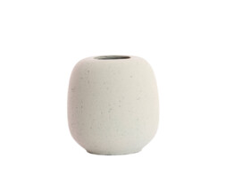 Vaas deco h42cm creme