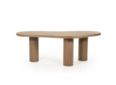 Eettafel Bobbie lichtbruin
