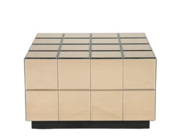 Koffietafel Flectron bruin 60x60x35 cm