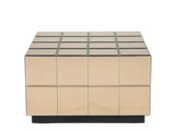 Koffietafel Flectron bruin 60x60x35 cm