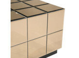 Koffietafel Flectron bruin 60x60x35 cm
