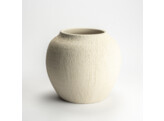 Cote Rotie vaas 28x24 cm  beige