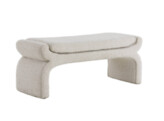 Bankje ecru boucle 119cm x h48cm