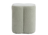Pouf 38 x 38 x 45cm Nalani muntgroen