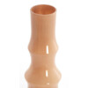 Glazen vaas h50 cm caramel