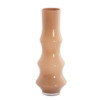 Glazen vaas h40 cm caramel