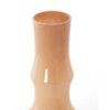 Glazen vaas h40 cm caramel