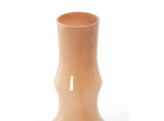 Glazen vaas h40 cm caramel